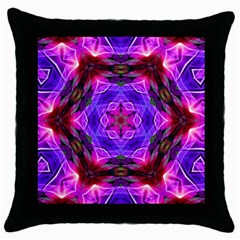  Smoke Art (19) Black Throw Pillow Case by smokeart