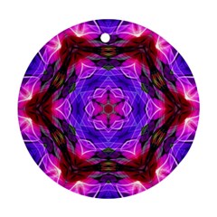  Smoke Art (19) Round Ornament (two Sides) by smokeart