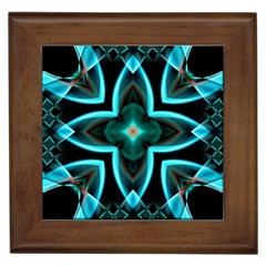 Smoke art (21) Framed Ceramic Tile