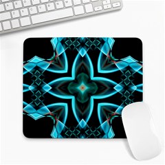 Smoke art (21) Large Mouse Pad (Rectangle)