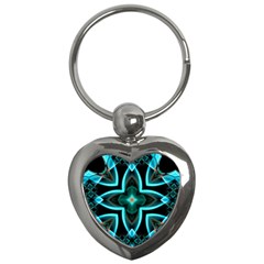 Smoke art (21) Key Chain (Heart)