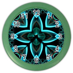 Smoke art (21) Wall Clock (Color)