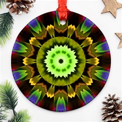  Smoke Art (23) Round Ornament by smokeart