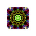  Smoke art (23) Drink Coasters 4 Pack (Square) Front