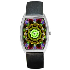  Smoke Art (23) Tonneau Leather Watch by smokeart