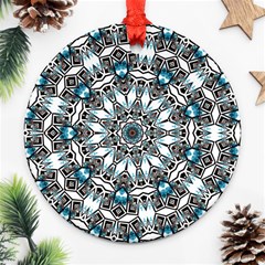  Smoke Art (24) Round Ornament (two Sides) by smokeart