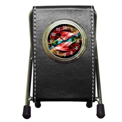 Mobile (7) Stationery Holder Clock by smokeart