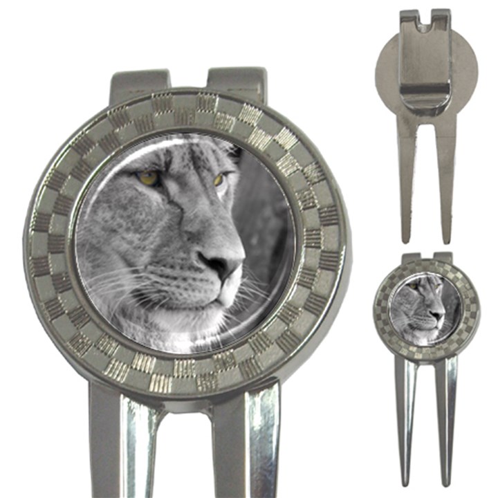 Lion 1 Golf Pitchfork & Ball Marker