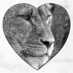 Lion 1 Jigsaw Puzzle (heart) by smokeart