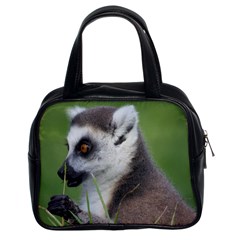 Ring Tailed Lemur  2 Classic Handbag (two Sides) by smokeart