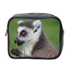 Ring Tailed Lemur  2 Mini Travel Toiletry Bag (two Sides) by smokeart