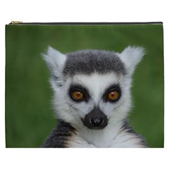 Ring Tailed Lemur Cosmetic Bag (xxxl) by smokeart