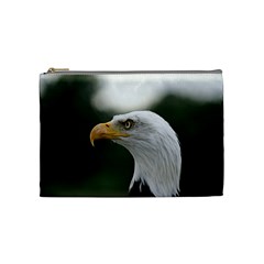 Bald Eagle (1) Cosmetic Bag (medium) by smokeart