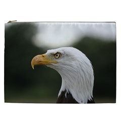 Bald Eagle (1) Cosmetic Bag (xxl) by smokeart