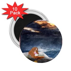 Stormy Twilight Ii [framed]  2 25  Button Magnet (10 Pack)