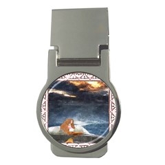 Stormy Twilight Ii [framed]  Money Clip (round)