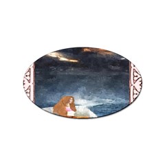 Stormy Twilight Ii [framed]  Sticker (oval)