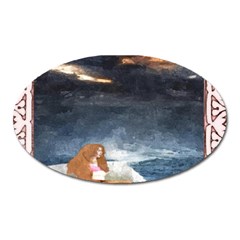 Stormy Twilight Ii [framed]  Magnet (oval) by mysticalimages