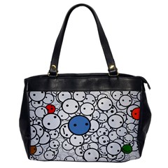 Smiley Oversize Office Handbag (one Side) by Contest1713515