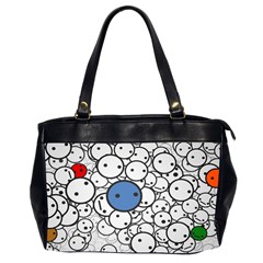 Smiley Oversize Office Handbag (two Sides) by Contest1713515