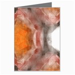 Seamless Background Fractal Greeting Card Left