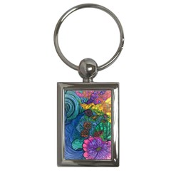 Beauty Blended Key Chain (rectangle)