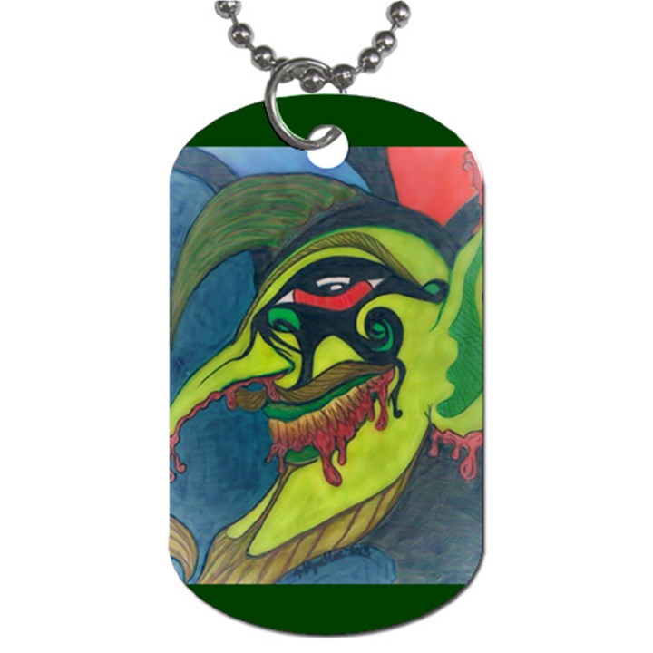 Jester Dog Tag (One Sided)