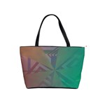 Abstract Large Shoulder Bag Front