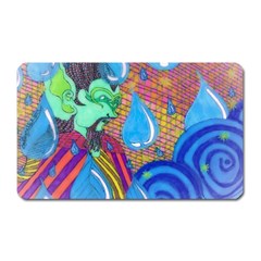 Rain Blended Magnet (rectangular) by JacklyneMae