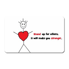 Antibully Lk Magnet (rectangular) by createdbylk