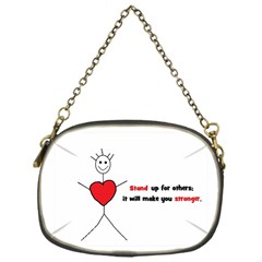 Antibully Lk Chain Purse (one Side) by createdbylk