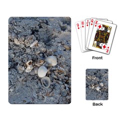 Sea Shells On The Shore Playing Cards Single Design by createdbylk