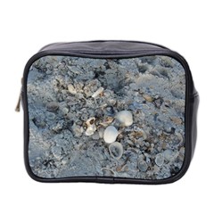 Sea Shells On The Shore Mini Travel Toiletry Bag (two Sides)