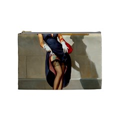 Retro Pin-up Girl Cosmetic Bag (medium) by PinUpGallery