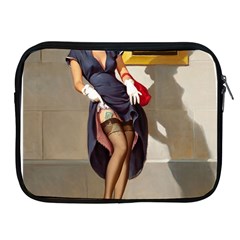 Retro Pin-up Girl Apple Ipad 2/3/4 Zipper Case by PinUpGallery