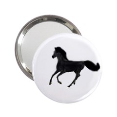 Running Horse Handbag Mirror (2 25 ) by mysticalimages