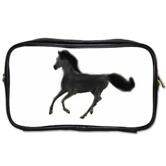 Running Horse Travel Toiletry Bag (two Sides) by mysticalimages