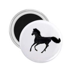 Running Horse 2 25  Button Magnet