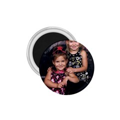 Candence And Abbey   Copy 1 75  Button Magnet by tammystotesandtreasures