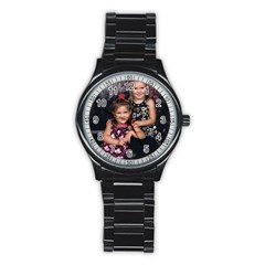 Candence And Abbey   Copy Sport Metal Watch (black) by tammystotesandtreasures