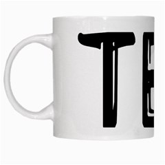 Tea White Coffee Mug by pinguindesigns