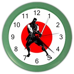 Ninja Wall Clock (color)