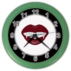 Vampire Inspired Wall Clock (color) by Contest1553012