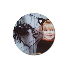 Spider Baby Drink Coaster (round) by tammystotesandtreasures