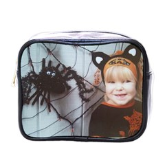 Spider Baby Mini Travel Toiletry Bag (one Side) by tammystotesandtreasures