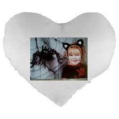 Spider Baby 19  Premium Heart Shape Cushion