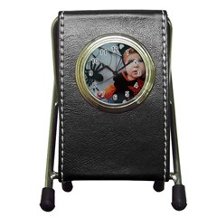 Wp 003147 2 Stationery Holder Clock