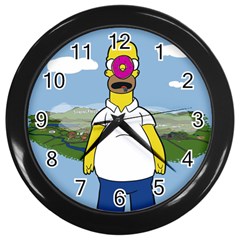 Son Of The Donut Wall Clock (black) by Contest1732527