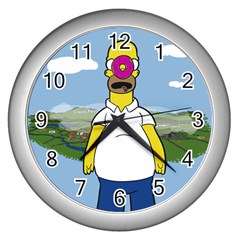 Son Of The Donut Wall Clock (silver)