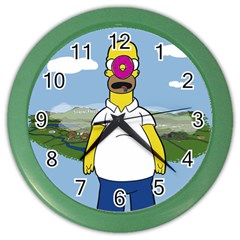 Son Of The Donut Wall Clock (color)